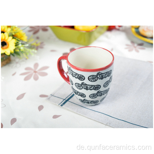 Büro Haushaltskaffee einfache Hausfarbe Keramik Tasse